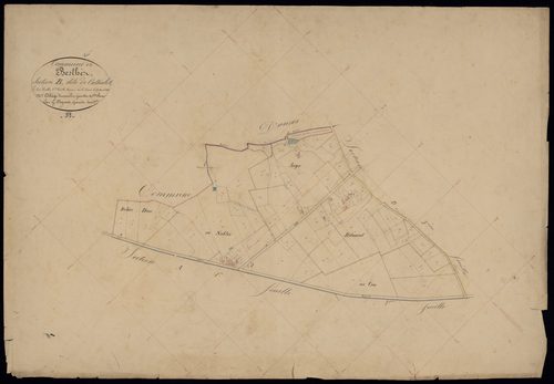 Berthez - -Section B feuille 3 : Cathalot