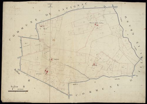Berthez - -Section B feuille 1 : non indiquée