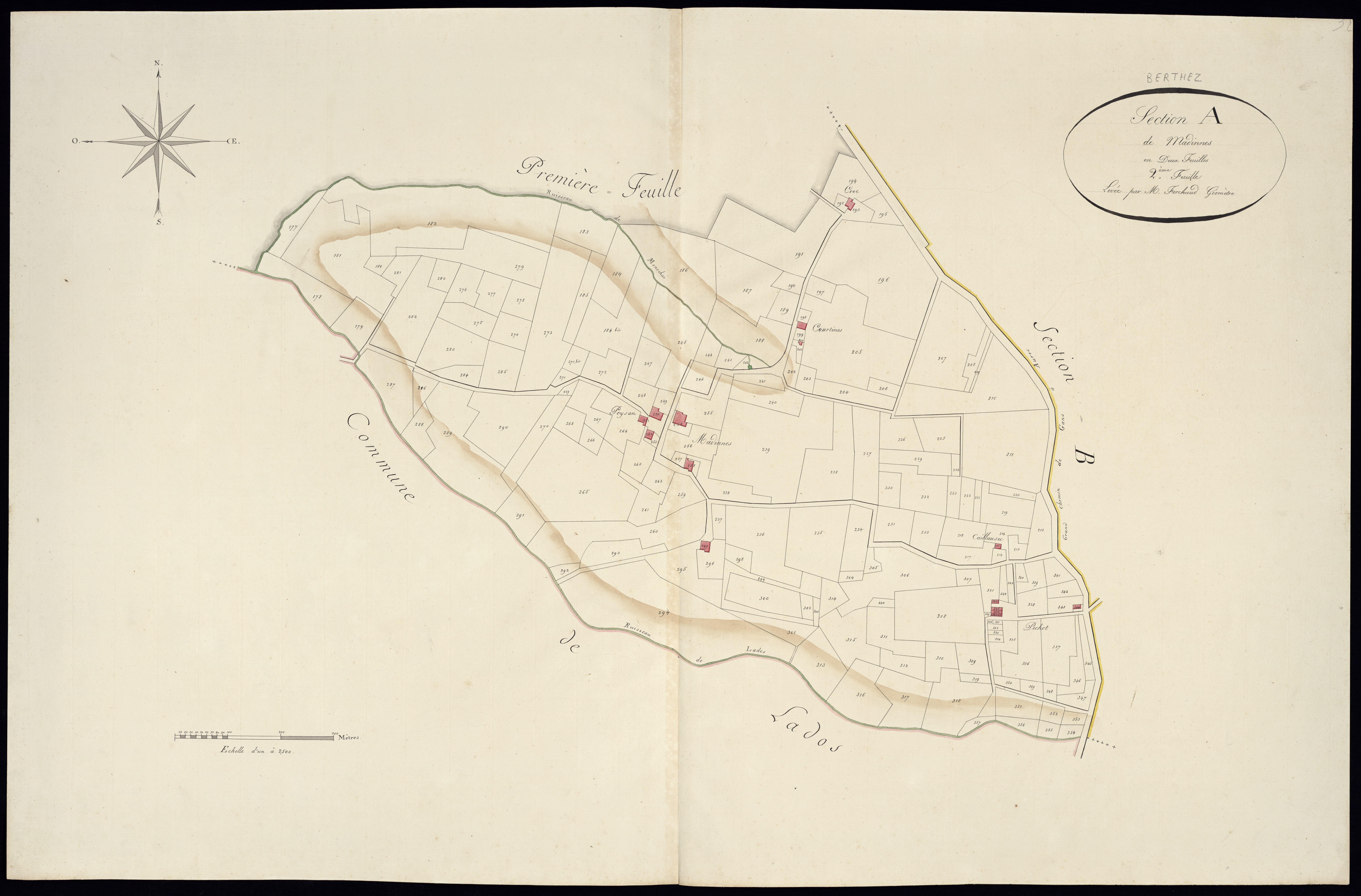 Berthez - -Section A feuille 2 : Madinnes