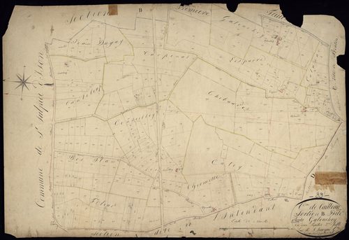Beychac-et-Caillau - -Section B feuille 2 : Le Galouchey