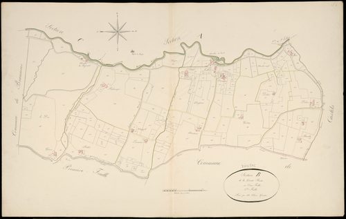 Bieujac - -Section B feuille 2 : La Grande-Route