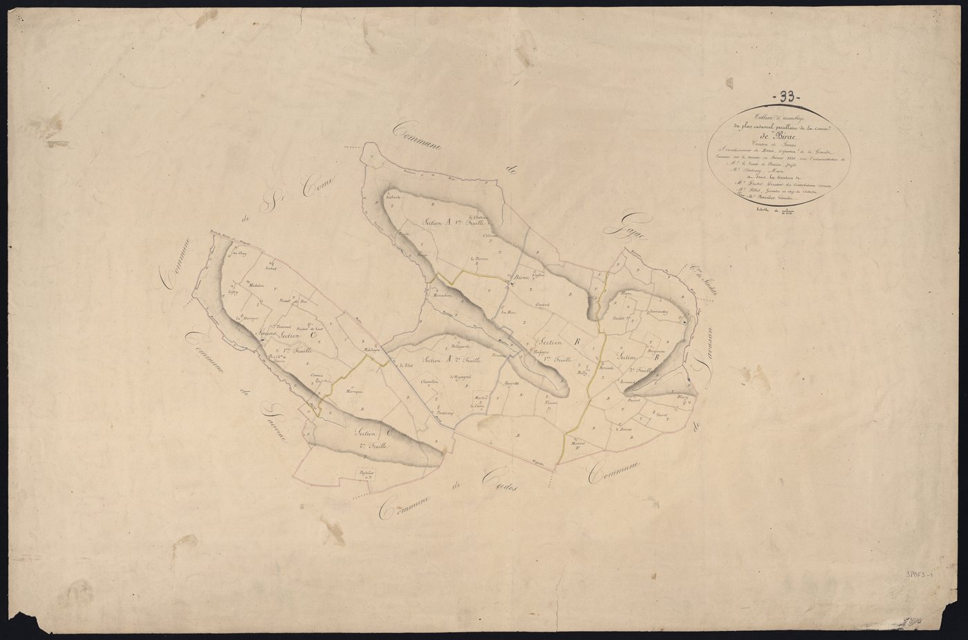 Birac - -Tableau d'assemblage