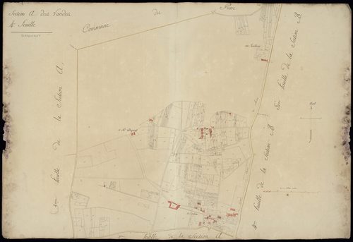 Blanquefort - -Section A feuille 4 : Les Landes