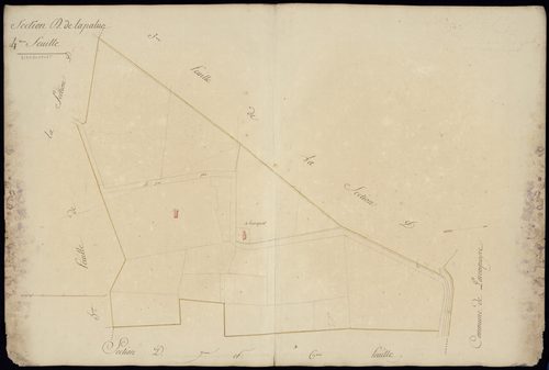 Blanquefort - -Section D feuille 4 : La Palue