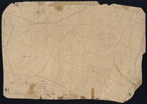 Blasimon - -Section B feuille 1 : Barbaroux