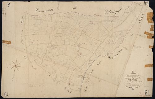 Blasimon - -Section C feuille 1 : Tinton