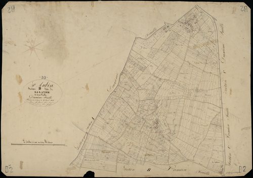 Blaye - -Section B feuille 2 : La Lande