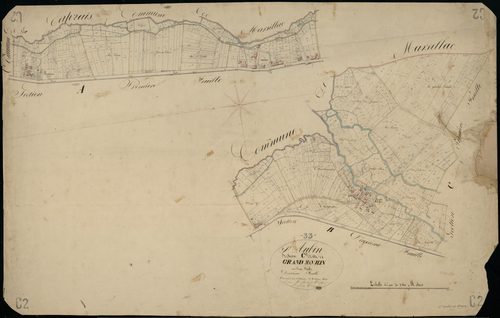 Blaye - -Section C feuille 2 : Grand-Moulin
