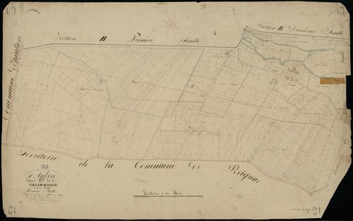 Blaye - -Section C feuille 1 : Grand-Moulin