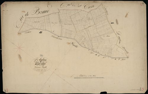 Blaye - -Section A feuille 3 : Bois-Vert
