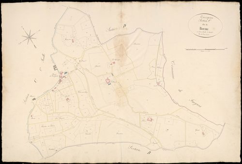 Bordeaux - -Section C feuille 2 : Le Bourg