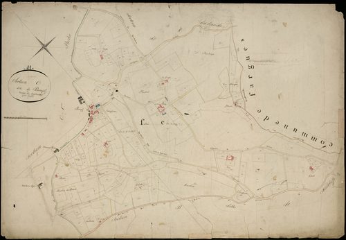 Bordeaux - -Section C feuille 2 : Le Bourg