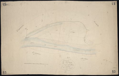 Bourdelles - -Section B feuille 3 : L'Ile-de-Coldefer