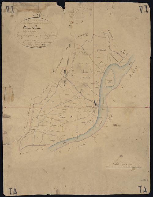 Bourdelles - -Tableau d'assemblage