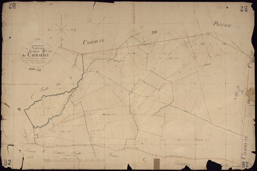 Bourideys - -Section B feuille 2 : Capdarieu