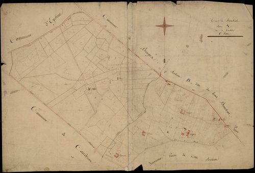 Le Bouscat - -Section A feuille 1 : Tremblède