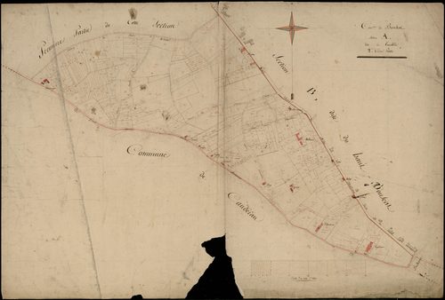 Le Bouscat - -Section A feuille 2 : Tremblède
