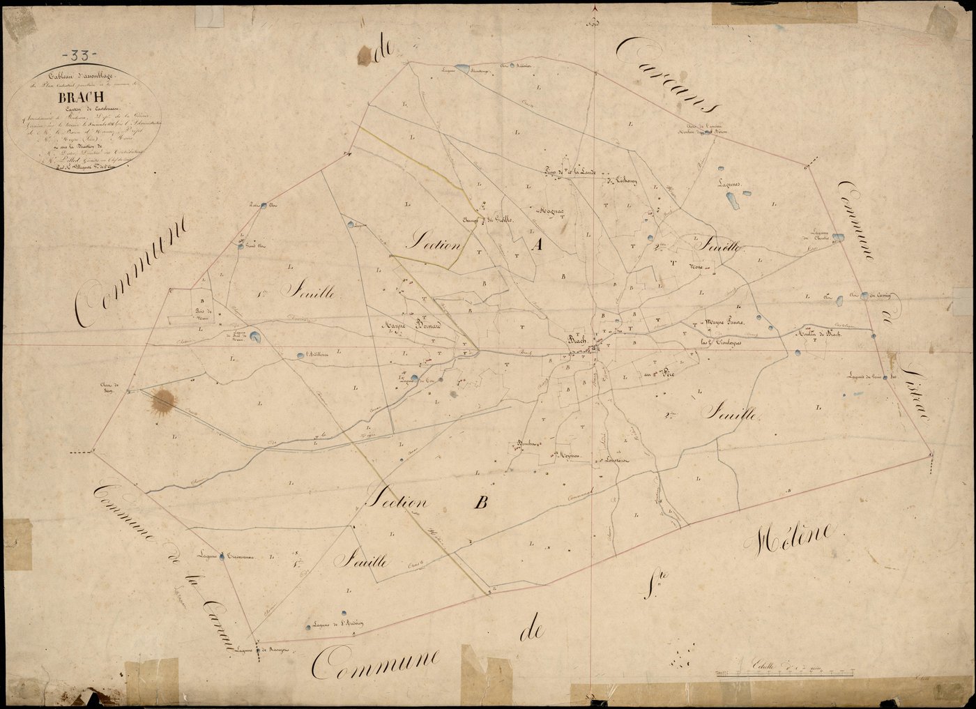 Brach - -Tableau d'assemblage