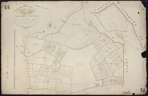 Branne - -Section B feuille 2 : Mont-Tremblant et La-Tannerie