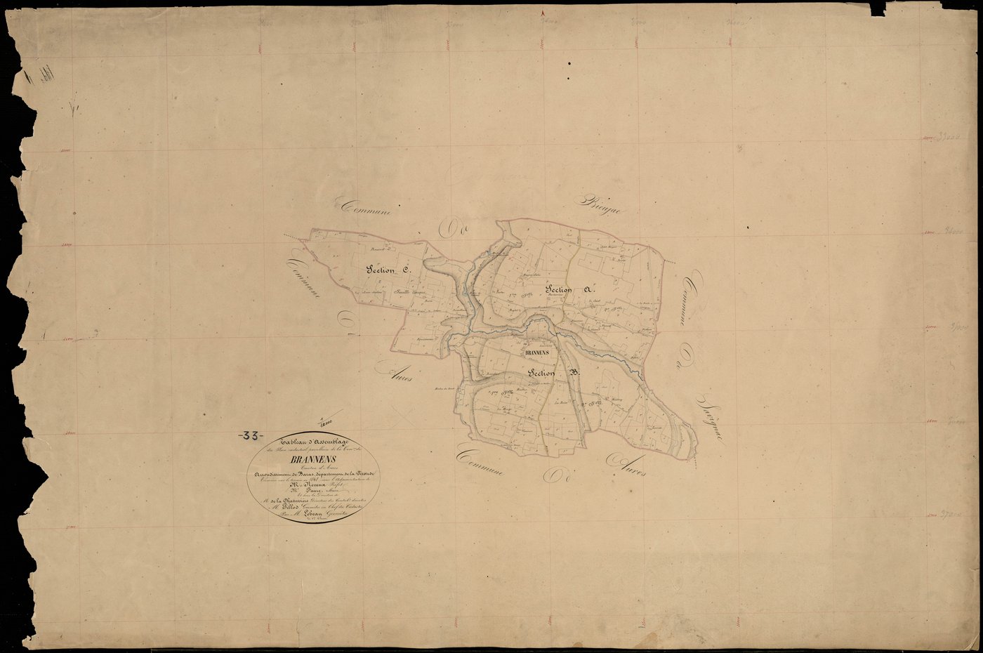 Brannens - -Tableau d'assemblage