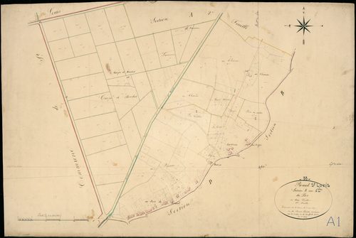 Braud-et-Saint-Louis - -Section A feuille 1 : Le Port