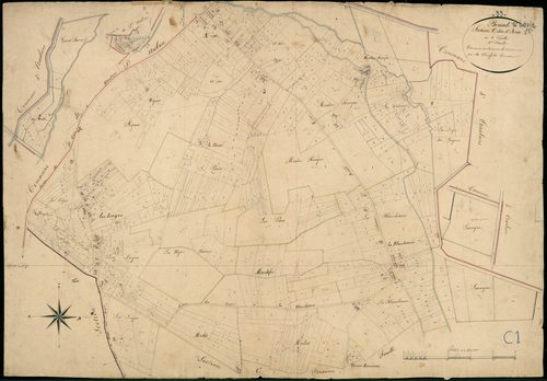 Braud-et-Saint-Louis - -Section C feuille 1 : Azac