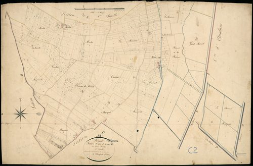 Braud-et-Saint-Louis - -Section C feuille 2 : Azac