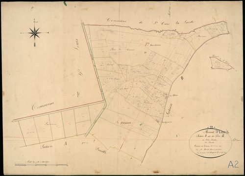 Braud-et-Saint-Louis - -Section A feuille 2 : Le Port