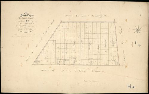 Braud-et-Saint-Louis - -Section H feuille unique : La Française