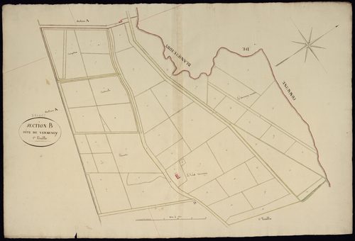 Bruges - -Section B feuille 1 : Vermeney