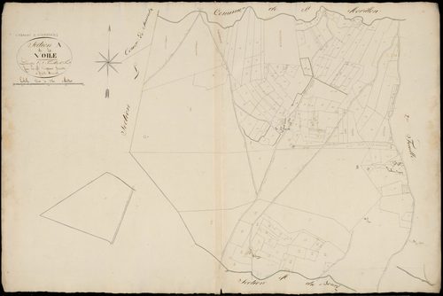 Cabanac-et-Villagrains - -Section A feuille 1 : La Voile