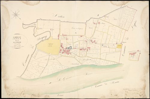 Cadillac - -Section A feuille 1 : La Ville