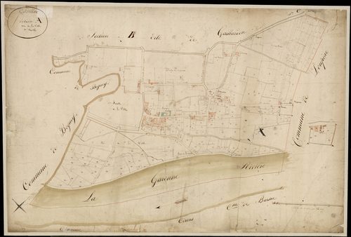 Cadillac - -Section A feuille 1 : La Ville