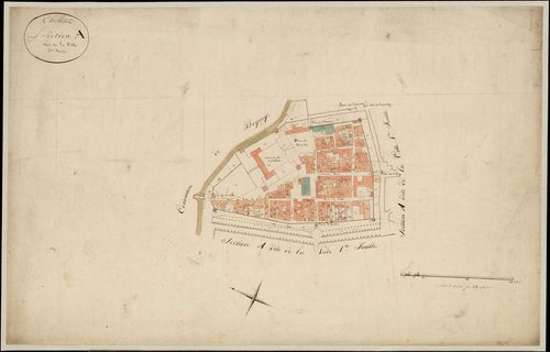 Cadillac - -Section A feuille 2 : La Ville