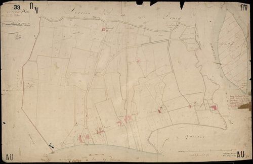 Camblanes-et-Meynac - -Section A feuille unique : La Palu