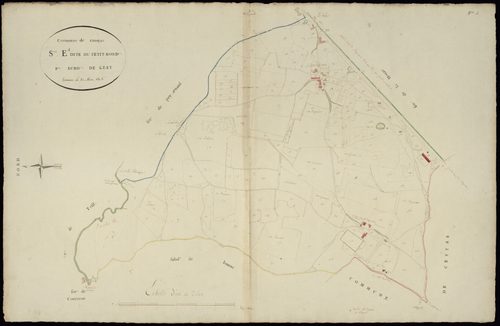 Canéjan - -Section E feuille 1 : Le Petit-Bordeaux
