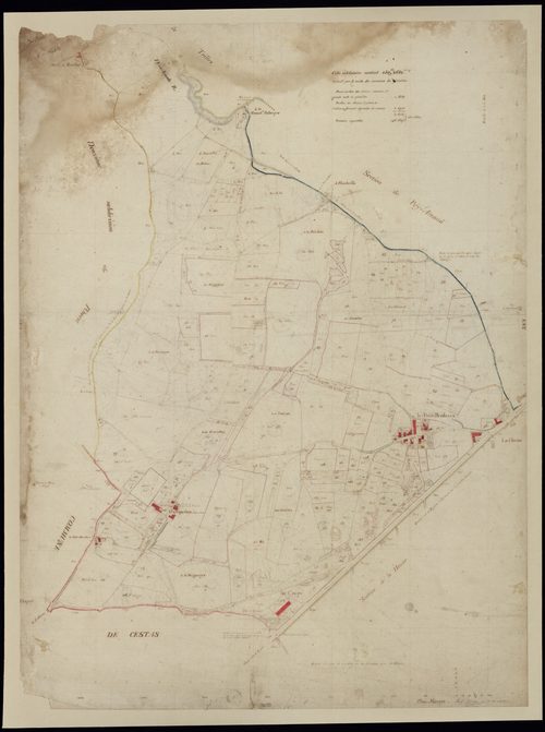 Canéjan - -Section E feuille 1 : Le Petit-Bordeaux