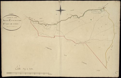 Canéjan - -Section E feuille 2 : Le Petit-Bordeaux