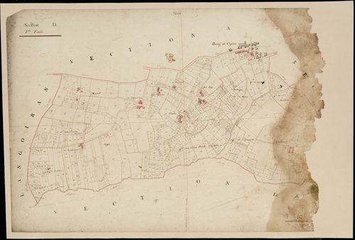 Capian - -Section D feuille 1 : Sainte-Anne