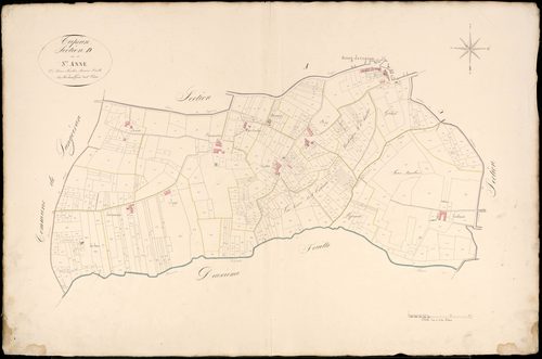 Capian - -Section D feuille 1 : Sainte-Anne