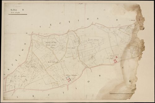 Capian - -Section B feuille 3 : Monerie