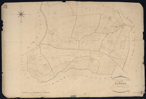 Caplong - -Section B feuille 2 : Le Bourg