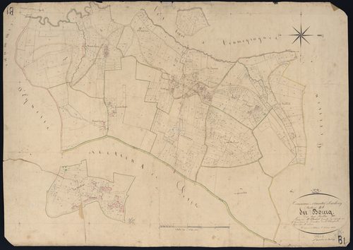 Caplong - -Section B feuille 1 : Le Bourg