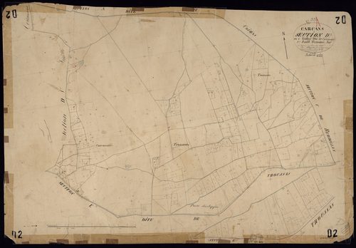 Carcans - -Section D feuille 2 : Coirasseau