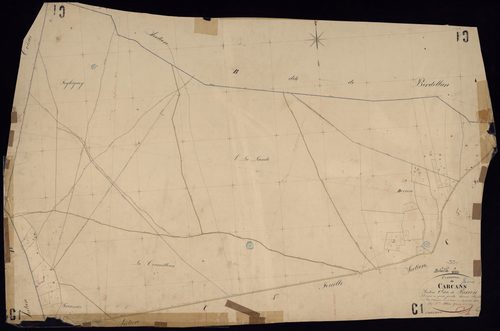 Carcans - -Section C feuille 1 : Berron
