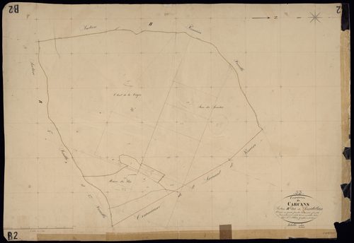 Carcans - -Section B feuille 2 : Berdillan