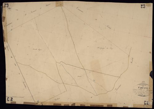 Carcans - -Section C feuille 2 : Berron