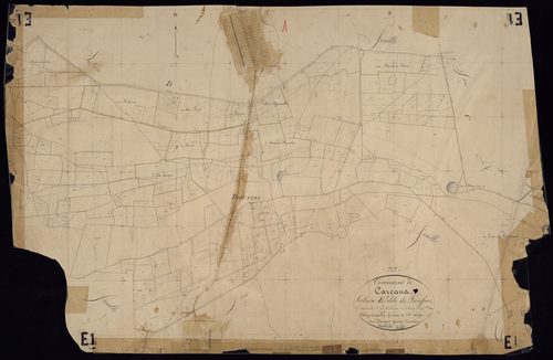 Carcans - -Section E feuille 1 : Troussas