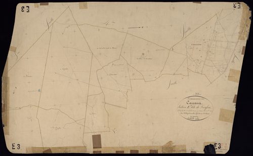 Carcans - -Section E feuille 3 : Troussas