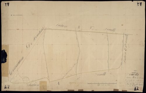 Carcans - -Section A feuille 2 : Coiras
